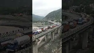 #RambanFlyover #traffic #update  Current Situation on Jammu Srinagar National Highway at Ramban
