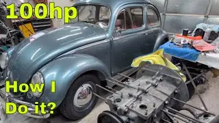 How to Build a 100HP VW Air-Cooled Engine 🔥 Cam, Compression & Carb Setup Explained