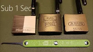 Master Lock 140 & Burg W&auml;chter 116/40 Speed Records