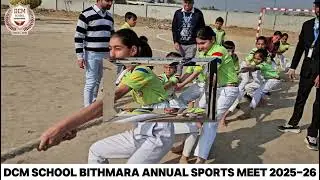 DCM School bithmara annual sports meet 2025-26 chairman sanjay dhatterwal principal sk sharma