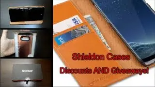 Shieldon Premium Leather Wallet Phone Cases Samsung S8 - Discount & Giveaway! - Jibber Jab Reviews!