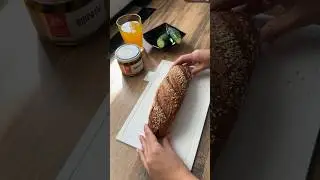 Закуска со шпротами и огурцами #рецептзакусок #закускакстолу