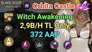 【BDO】The Most Dangerous Grind Spot in Edania Orbita Castle Witch Awakening Lv.2 LS + Agris