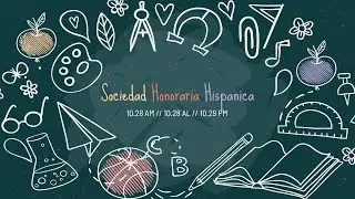 Elkins Sociedad Honoraria Hisp&aacute;nica | Late October Meeting Recording (Wed, 10/28) [Captions]
