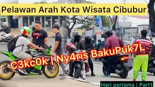 Pelawan arah Ga trima ditegor || Kota Wisata Cibubur