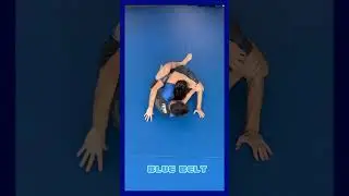 Master escapes into offense to become a true blue belt. #bluebelt #bjj #jiujitsu #whitebelt #mma