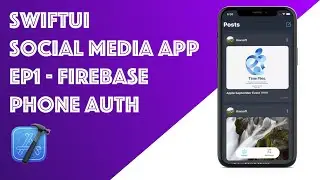 SwiftUI Social Media App - EP 1 - Login And Register Page Using Firebase Phone Auth - SwiftUI 2.0