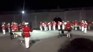 US Marine Drum and Bugle Corps at Fort Henry August 16 2015