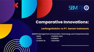 Comparative Innovations: LarfargeHolcim vs PT. Semen Indonesia