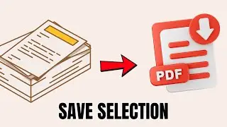 How To Save Range of Pages From PDF File