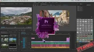 How to Add a Title on Adobe Premiere Pro CC-2017 (Official video)