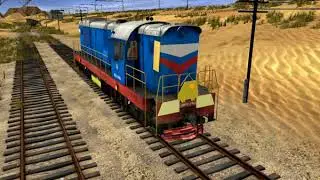 trainz #1 Тест сценария зыбучие пески.