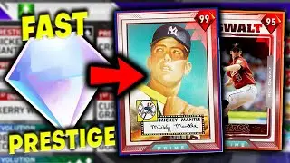how to PRESTIGE diamonds FAST! MLB The Show 20