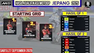Hasil Kualifikasi Motogp Hari ini~Hasil Kualifikasi Gp Jepang 2025~Starting Grid Motogp Jepang 2025