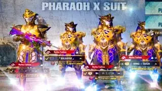 😈 PHARAOH SET CONQUEROR ENTERANCE EFFECT | PUBG CONQUEROR ENTRY | CONQUEROR ENTRY REACTION #shorts