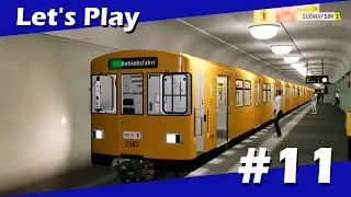 Let's Play SubwaySim 2 N'11 - Ligne U8 entre Boddinstra&szlig;e et Hermannstra&szlig;e | Rame F76E