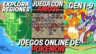 TOP 8 JUEGOS de POKEMON ONLINE GRATIS 2025 en ESPAÑOL ✅ MULTIJUGADOR para PC y ANDROID ✅