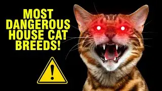 Top 10 Most Dangerous House Cat Breeds | Cats Most Likely To Attack!