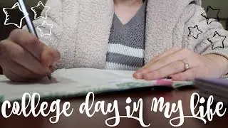 college day in my life: library, classes, haircut