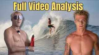 I got surf coaching from Hawaii's Top Surf Coach | Doug Silva Full Video Analysis