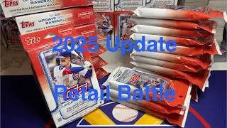 2025 Topps Update - 7 hangers versus 14 fatties. Let’s see what we get.