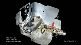 3d Scanner App - room test
