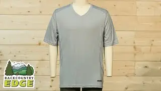 Terramar Men's MicroCool Short Sleeve V-Neck T-Shirt
