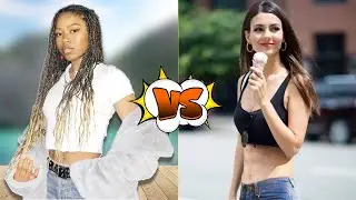 Riele Downs Vs Victoria Justice Lifestyle Transformation 2022 ⭐ From Baby To Now