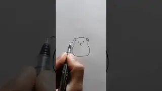 easy hamster drawing #soniartz