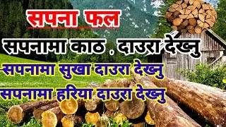 सपनामा दाउरा देख्नु / sapanama daura dekhnu / sapanama kath woods dekhnu
