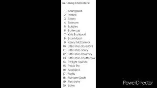 CASTTR2: TROD (2023) Characters List (For Breezy Girl) (FIRST VIDEO OF 2023)