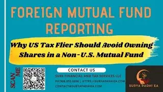 Passive Foreign Investment Companies (PFIC): A Comprehensive Guide to Filing Form 8612 / PFIC Taxes