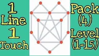 One Line Knowledge Game || Level pack (4) || Level (1-15) || Try it 😎 || OamG ||