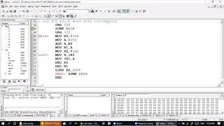 Moving a block of bytes of data, Sorting the bytes and Finding the largest value