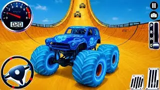 Monster Truck Mega Ramp Impossible Driver - Monster Truck Mega Ramp Racing - Android Gameplay 