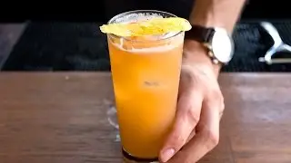 Pour a Shandy Beer Cocktail