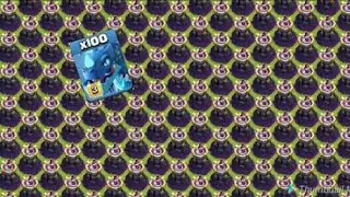 #100 electro dragon vs 100 wizard tower#😎