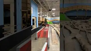 ⁠@joyride150 #bikepark#indoor#dirtjumper#Toronto