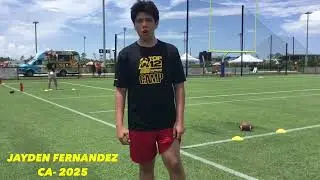 Rubio Long Snapping, Jayden Fernandez, Top 12 on July 7, 2023