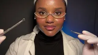 ASMR Dermatologist Face Exam| Pimple Extraction & Skin Treatment