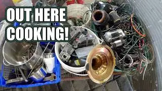 No Dumpster Diving - Scrap Metal Hauling Just Didn't Stop!