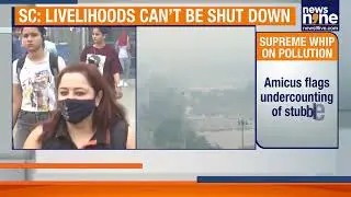 Supreme Court Questions Delhi Govt on AQI Measurement Amid Water Sprinkling Allegations | News9