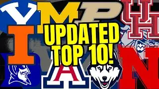 Updating Our Top 10 After The Last Week Of College Basketball!