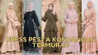 REKOMENDASI DRESS PESTA KONDANGAN TERMURAH DI SHOPEE