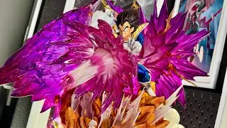 Tsume Vegeta Galick Gun Statue Unboxing
