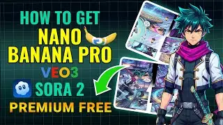 How to get Nano Banana PRO, Veo 3.1, Sora2 Premium Free - Create Manga Story with Nano Banana PRO