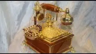 Decorating ideas - Desk Phone - Retro style Art.919