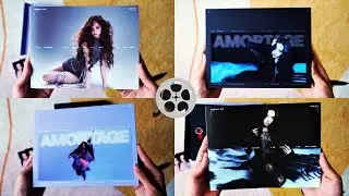 Jisoo - Amortage 1st mini Album purple & black version Unboxing