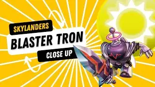 SKYLANDERS IMAGINATORS Blaster Tron Close Up