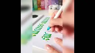 Affirmations Written in Calligraphy - Success